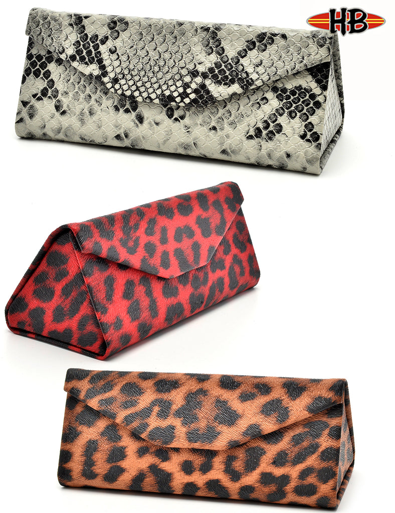 TRIANGULAR ANIMAL PRINT FOLDABLE CASE
