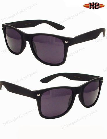CLASSIC MATTE BLACK - HB Sunglass Company